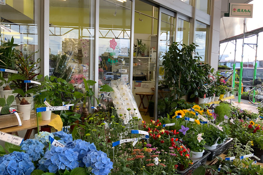 花えもんいなげや三郷戸ケ崎店モール内